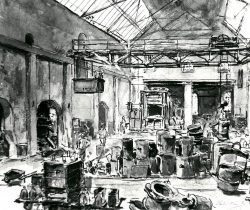 Meilenstein von Erste Hartgusswalze